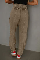 Elmwood Mineral Wash Jogger Style High Waist Pants Pants bee08513506d8962