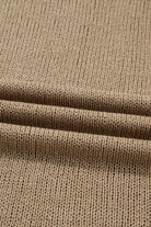 Pale Khaki Oversize Drop Shoulder Slouchy Sweater Dress Sweater Dresses c21aafdd11e8445d