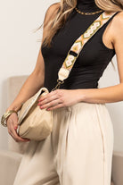 Dark Grey Wide Strap PU Leather Crossbody Bag Crossbody Bags cc3d8478ac5ec1d3