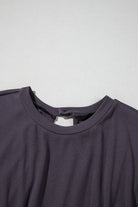 Ashleigh Blue Backless Drawstring Waist Romper Rompers d2a3d6ccbf7109e2