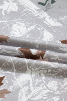 Gray Maple Leaf Camo Print Varsity Striped Sleeve Casual Sweatshirt Sweatshirts & Hoodies d3e03f26d28f6059