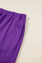 Wisteria Collar Half Zip Pullover Mini Skirt Plus Size 2pcs Set Plus Size Matching Sets d52dac03aaefab56