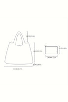 Tillandsia Purple Goth Halloween Pumpkin Large Capacity Foldable Tote Bag Tote Bags d626d1354ba33fc0