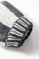 Orchid Petal Colorblock Checked Open Front Knitted Cardigan Cardigans d6973f1e779ab318