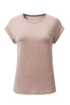 Carbon Grey Twisted Ribbed Textured Plain T Shirt T Shirts d7e6d6553d34699c