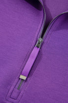 Wisteria Half Zip Sporty Pullover Mini Skirt 2pcs Outfit Two Piece Skirt Sets da29d304372a45ef