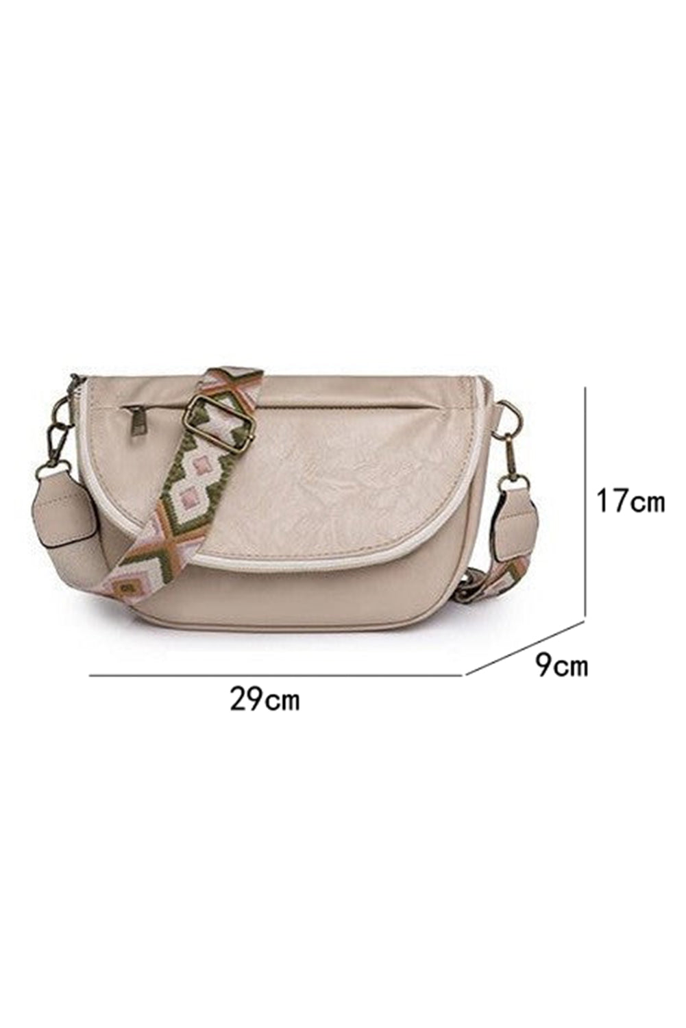 Dark Grey Wide Strap PU Leather Crossbody Bag Crossbody Bags e3307880ebfcb342