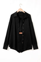 Gray Shirred Hem Crop Tank Top Loose Shorts Cardigan 3 Piece Pajama Set Loungewear Set e97760bcd428c7a8