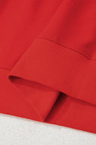 White Preppy Striped Sleeve Loose Sweatshirt Sweatshirts & Hoodies eabd982bafac6791