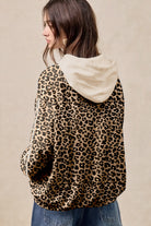 Smoke Gray Waffle Pocket Leopard Hoodie Sweatshirts & Hoodies ed8db51577954f02