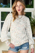 Beige Knitted Casual Long Sleeve Pullover Sweater Sweaters f24f0bc3c1bf95b5