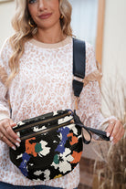 Coffee Leopard Print Double Zipper Crossbody Bag Crossbody Bags f7c166761b670f43