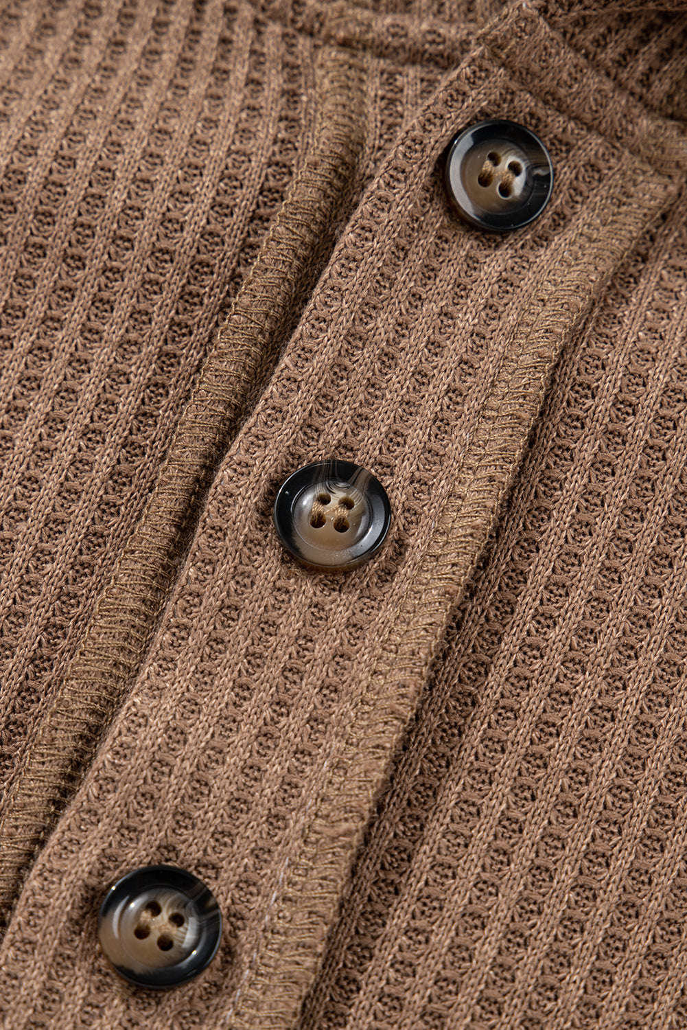 Goat Waffle Patchwork Exposed Seam Oversized Hoodie Sweatshirts & Hoodies f9922440d62512aa