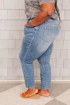 High Waist Slim Fit Jeans