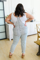 Railroad Stripe Overalls